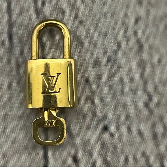 Vintage Louis Vuitton Lock And Key Set Authentic (#322) - Picture 6 of 9